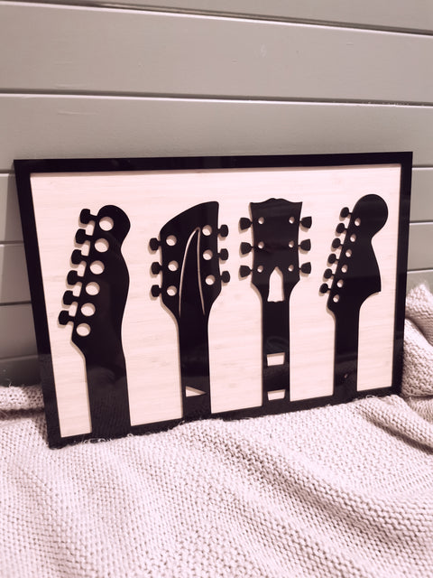 GUITAR PANEL ART