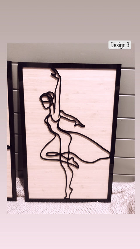 BALLERINA'S PANEL ART