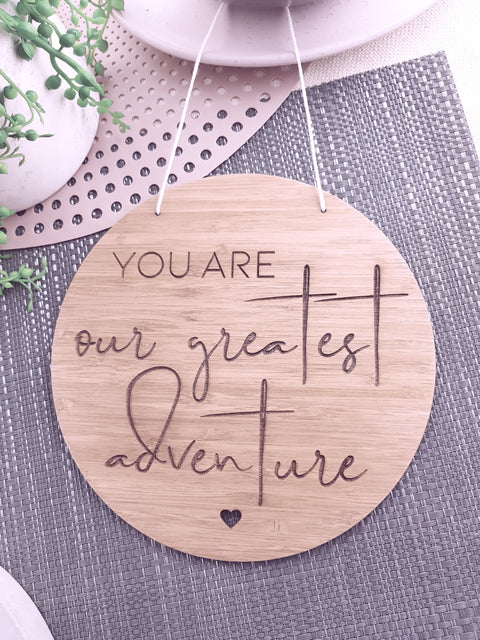 You are our Greatest Adventure - Let's Etch