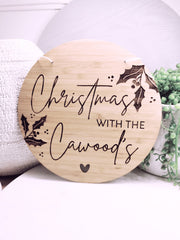 Christmas with the . . . - Design 1 - Let's Etch