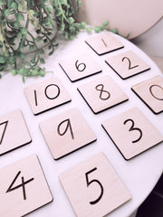 NUMBERS 0-10 - Educational Tiles - Let's Etch