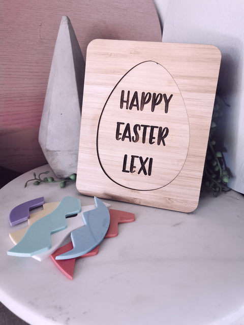 Easter Puzzle - Personalised - Let's Etch