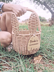 Easter Basket & Tag - Personalised